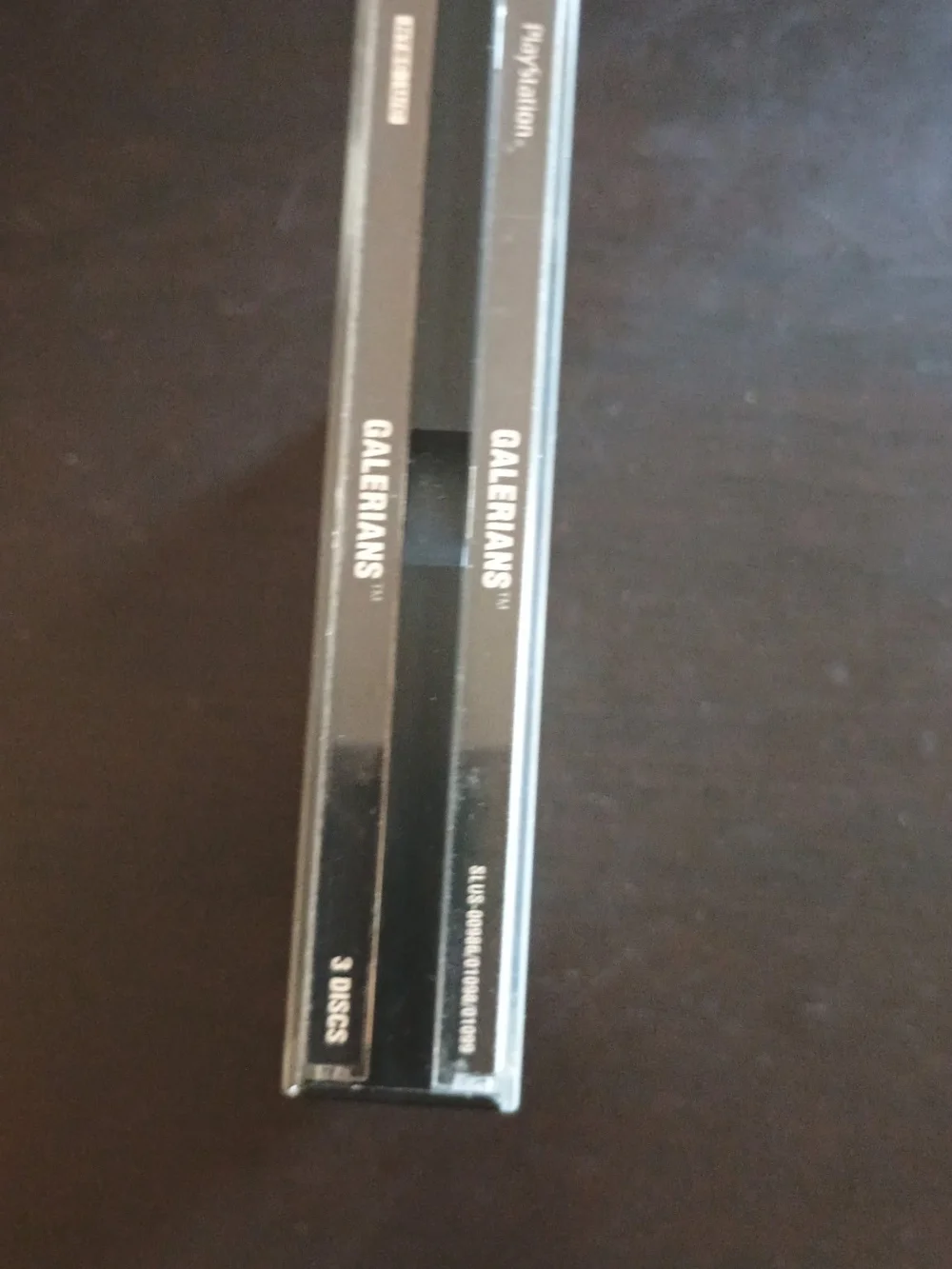 Sony PlayStation Galerians Disc with Pink and Silver Artwork